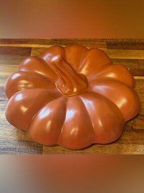 Threshold Stoneware Pumpkin Tureen Lid Only